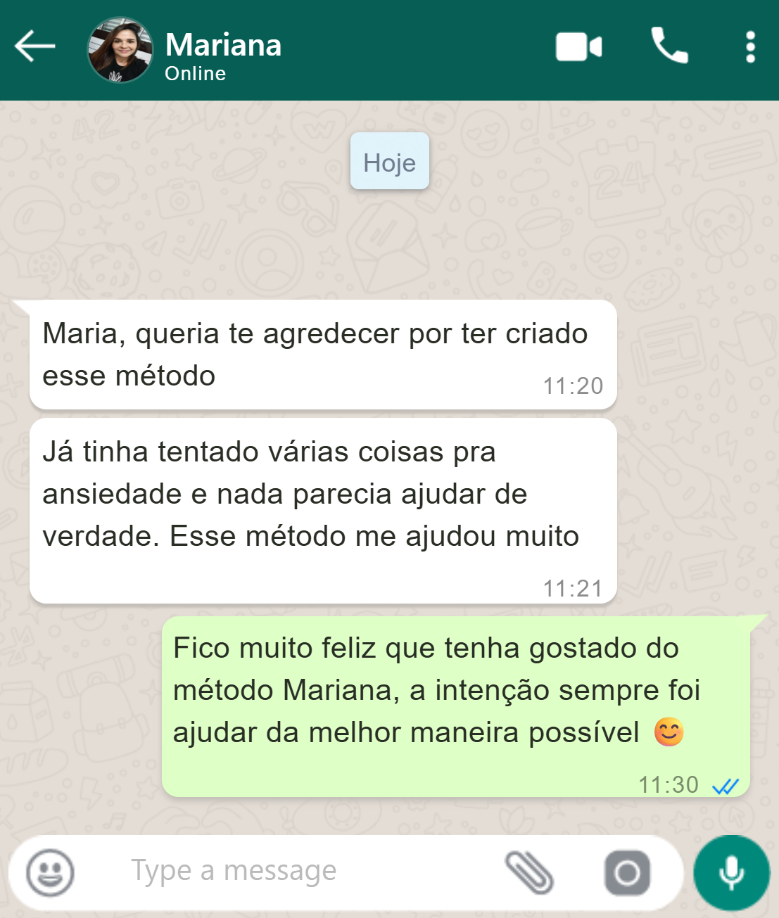Depoimento 1